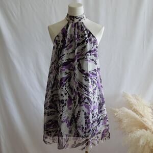 A/X Armani Exchange purple Halter dress size XS